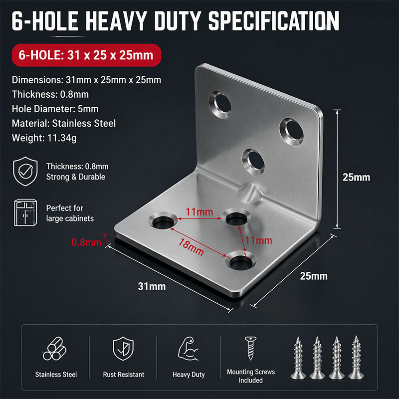 Cabinet Hinge Overlay - Engsel Sekrup Sudut Siku 90 Derajat