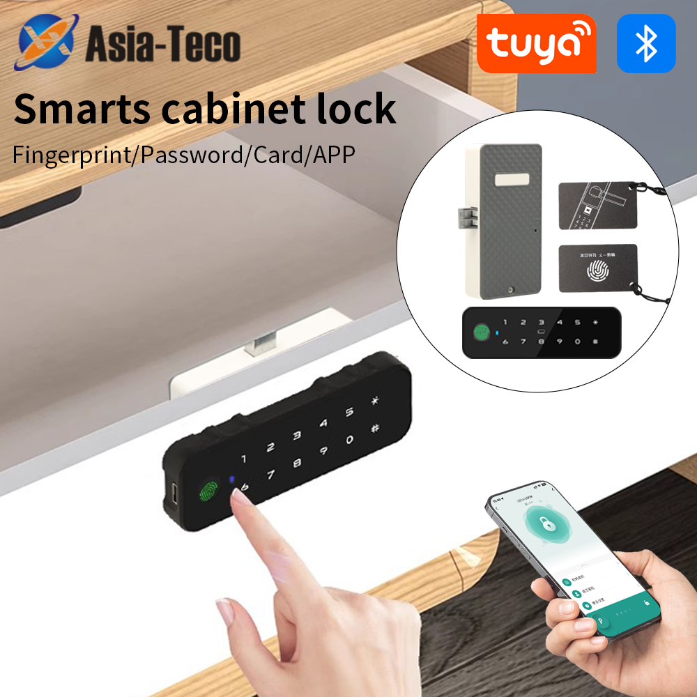 Furniture Hardware Manufacturer - Tuya Bluetooth Pintar Kabinet Kayu Kunci