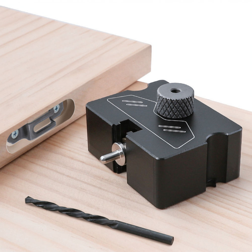 Furniture Hardware Jig - Alat Penentu Posisi Konektor Tersembunyi untuk