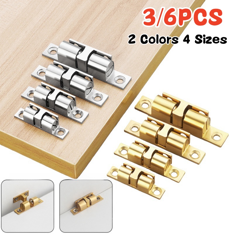 Furniture Hardware Fitting - 3/6 Buah Penangkap Bola Pintu Lemari