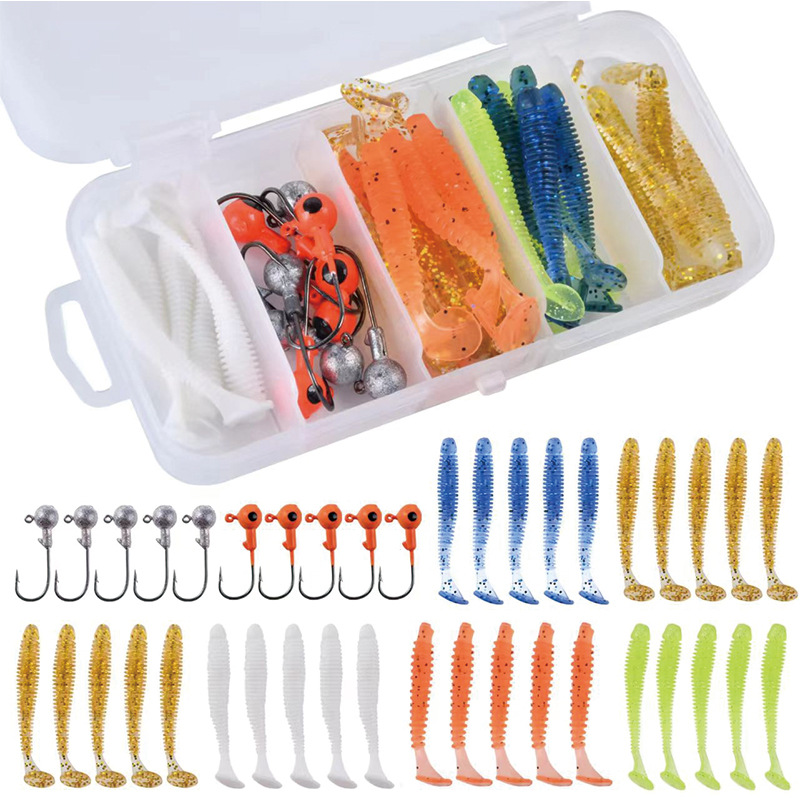Furniture Hardware Jig - 40 buah/set Kit Umpan Lunak, Umpan