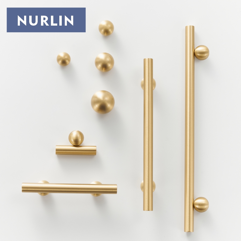 Furniture Hardware Jig - Nurlin Kenop Kabinet Kaki Bola Bulat