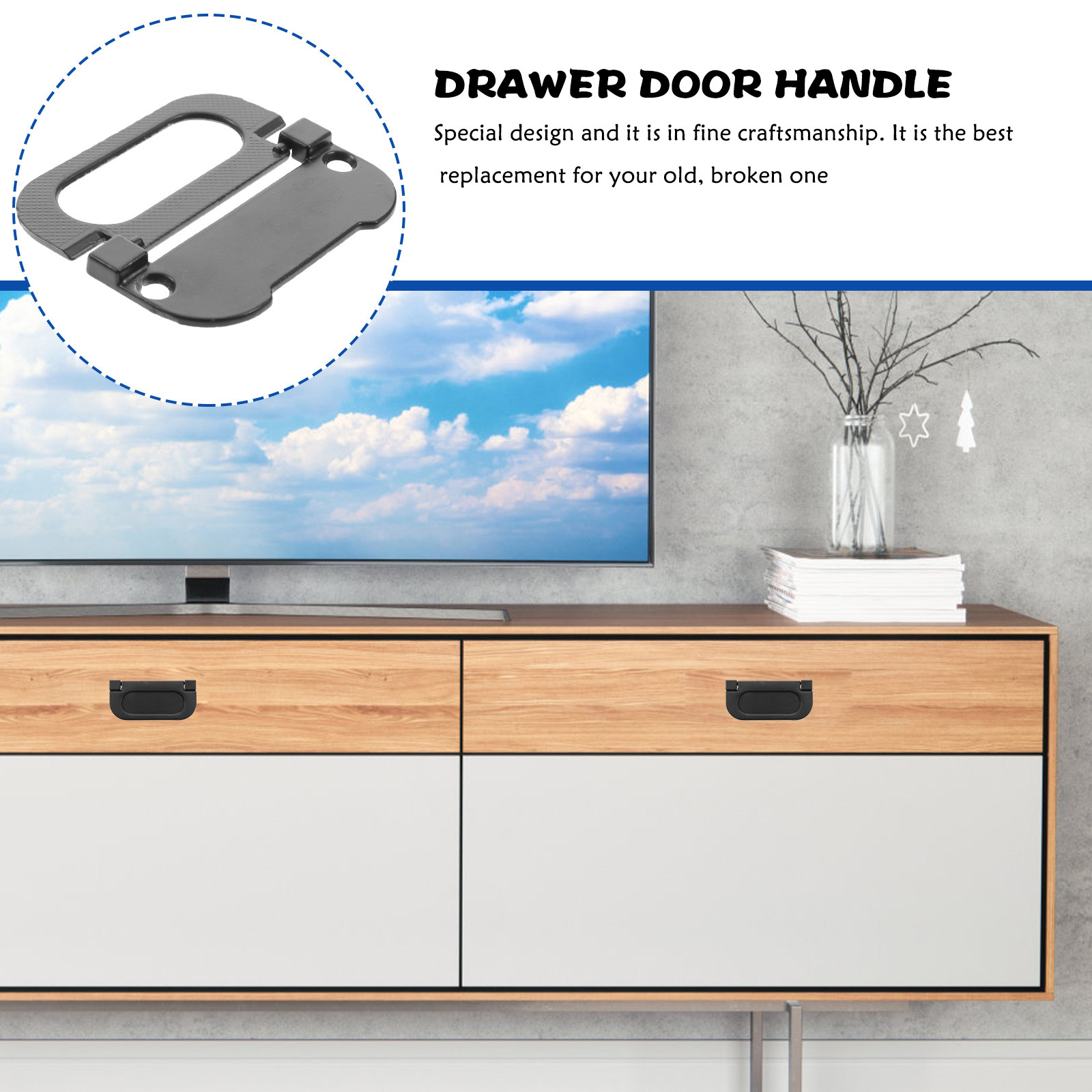5 buah gagang pintu tersembuny - Furniture Hardware Lowes ulasan dan harga