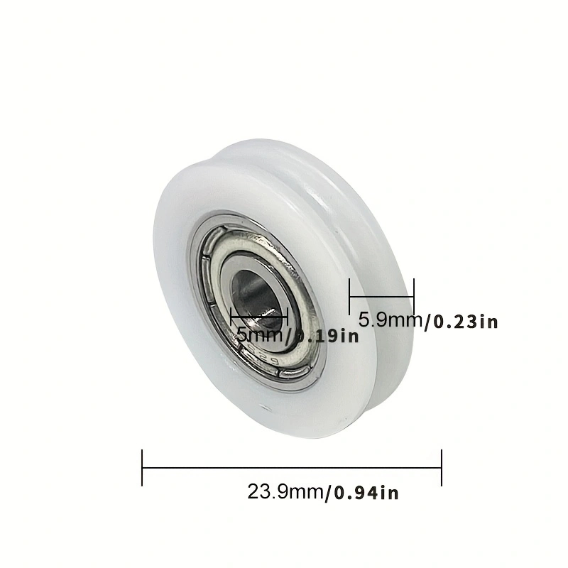 9 Buah Rol Bantalan Nilon U-Gr - Furniture Hardware Lowes ulasan dan harga